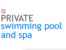 private swimming pool
